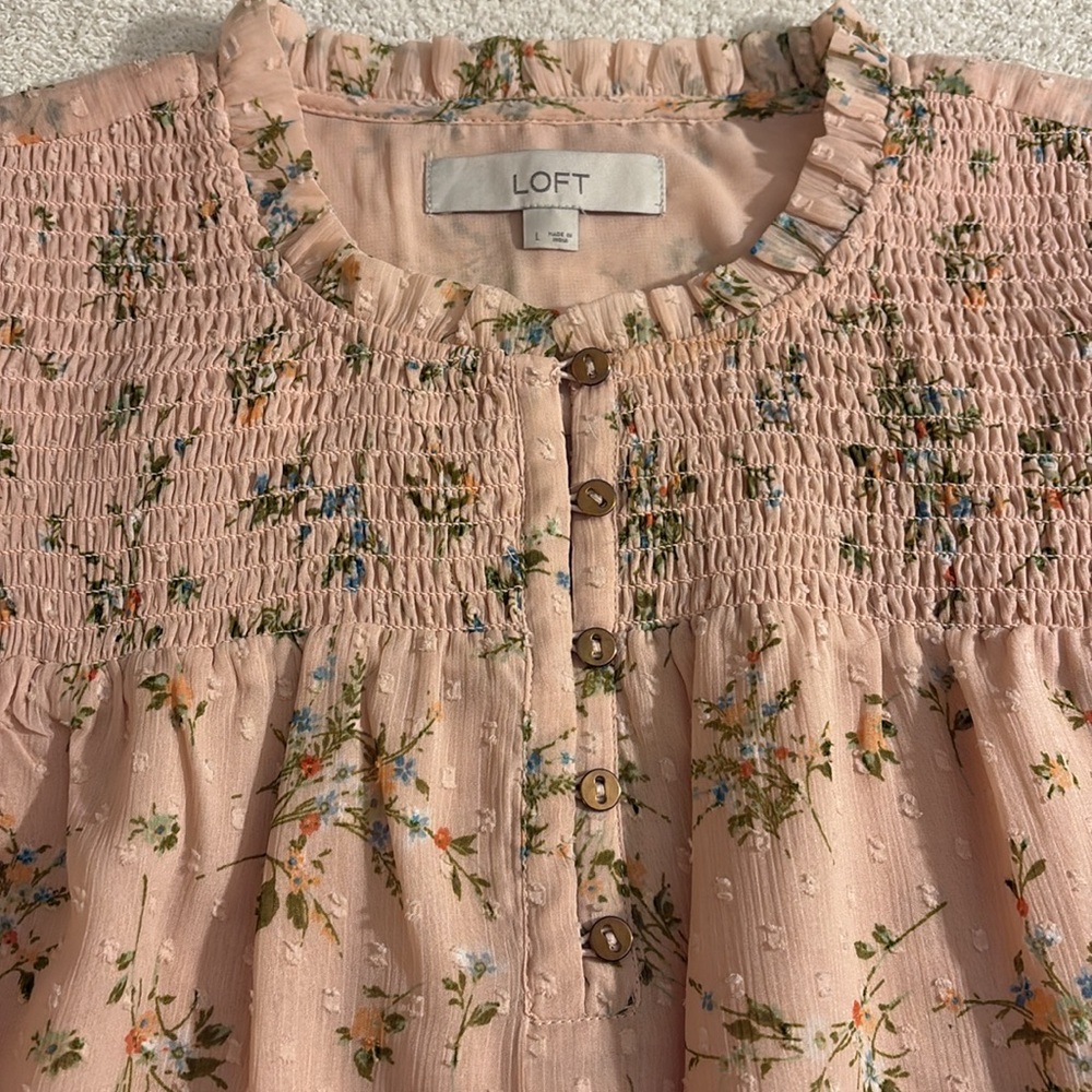 Loft blouse size L - Picture 4 of 7